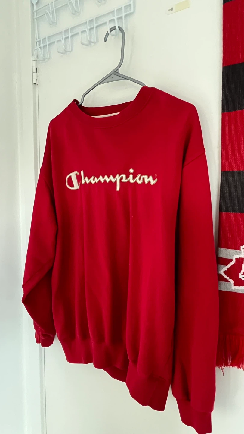 Champion Red Sweatshirt - photo 2