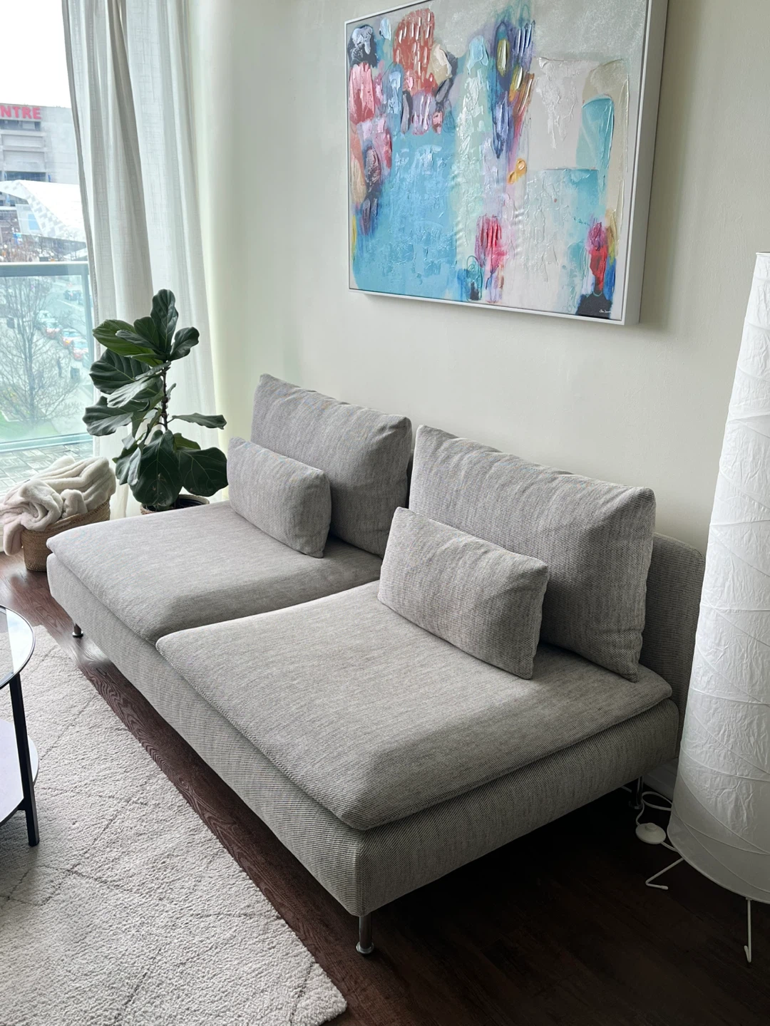 IKEA SÖDERHAMN 3-Seat Sofa Section