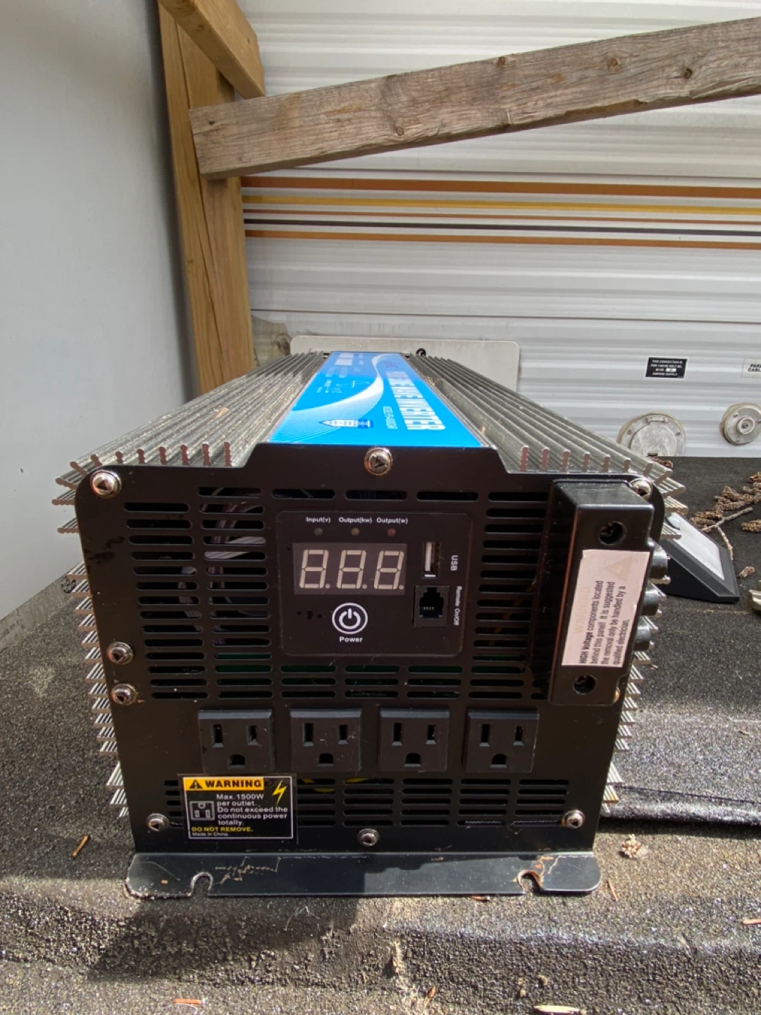 GIANDEL Pure Sine Wave Inverter 4000W Continuous Power