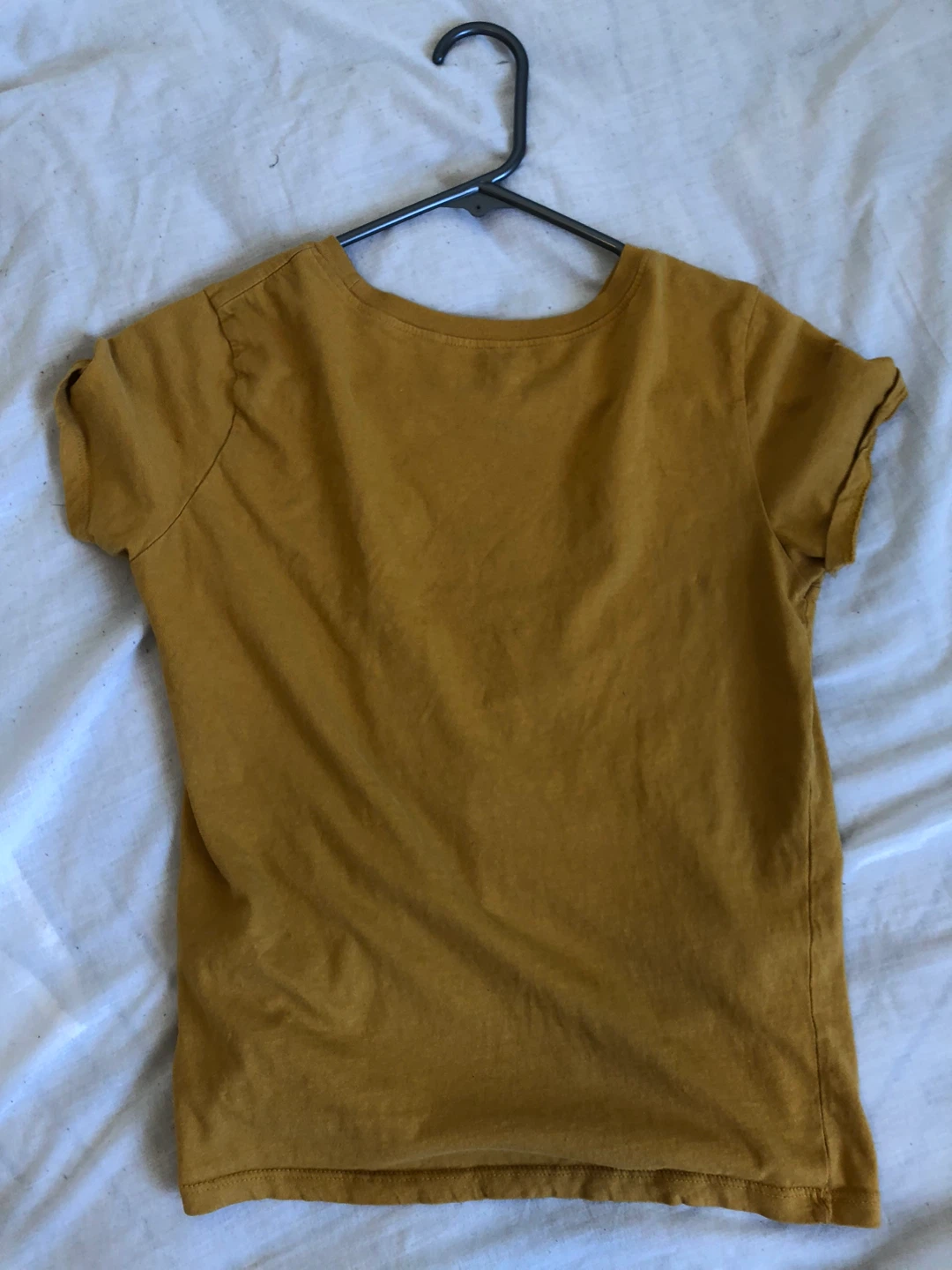 Aeropostale NYC 1987 Athletic T-Shirt - Mustard Yellow - Medium - photo 2