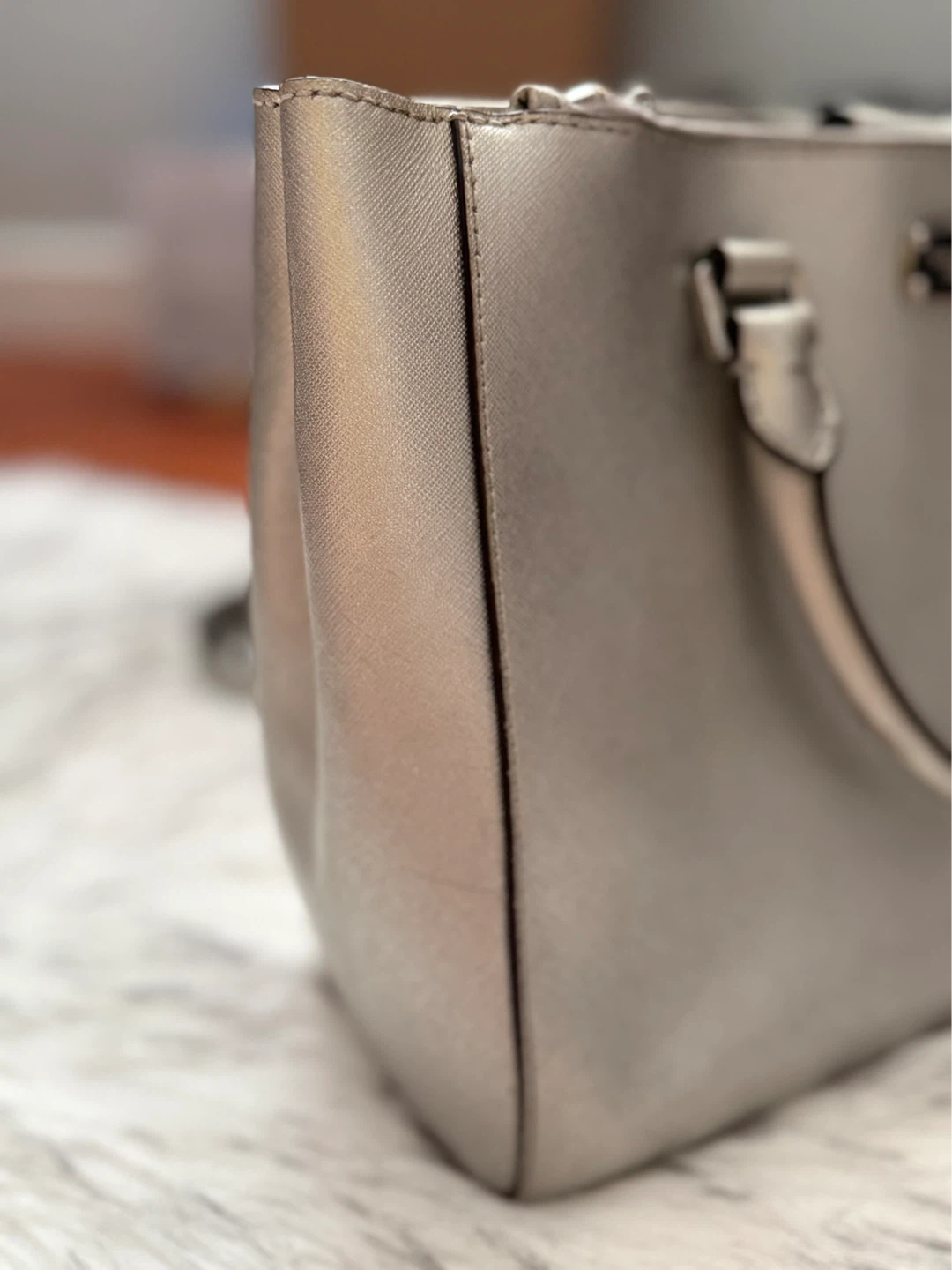 Michael Kors Silver Handbag with Strap - photo 4