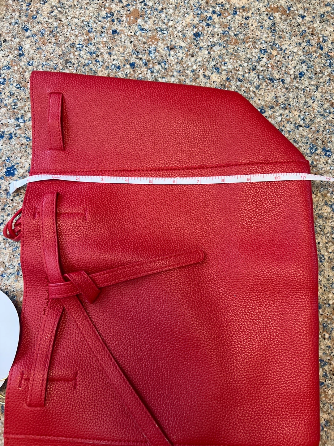Red Tote Bag with Snowflake Charm - photo 5