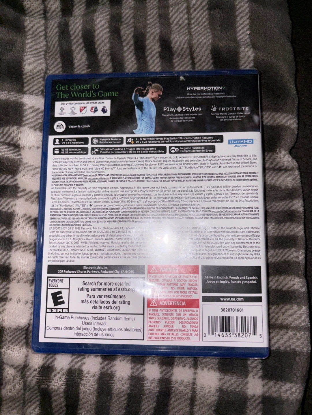 EA Sports FC 24 PS5 Video Game - photo 2