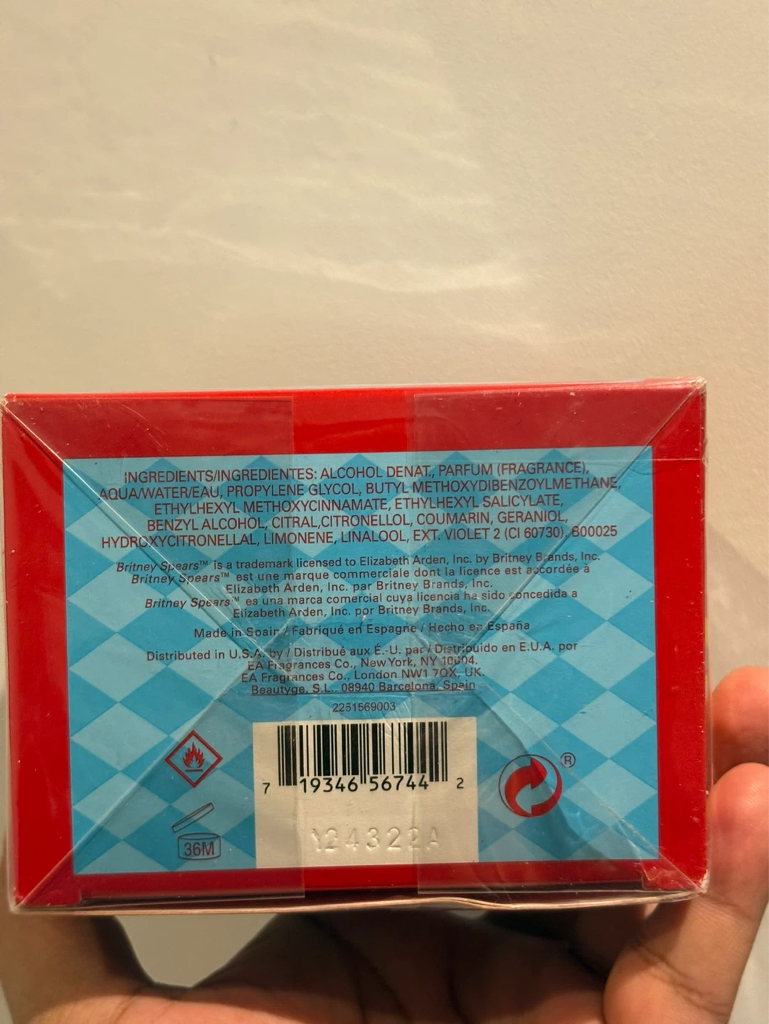 Britney Spears perfume 100ml - photo 3