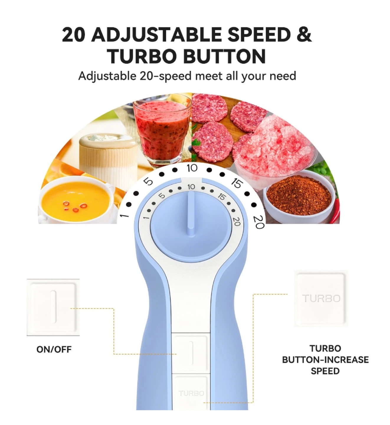 LINKchef Hand Blender Set - photo 3