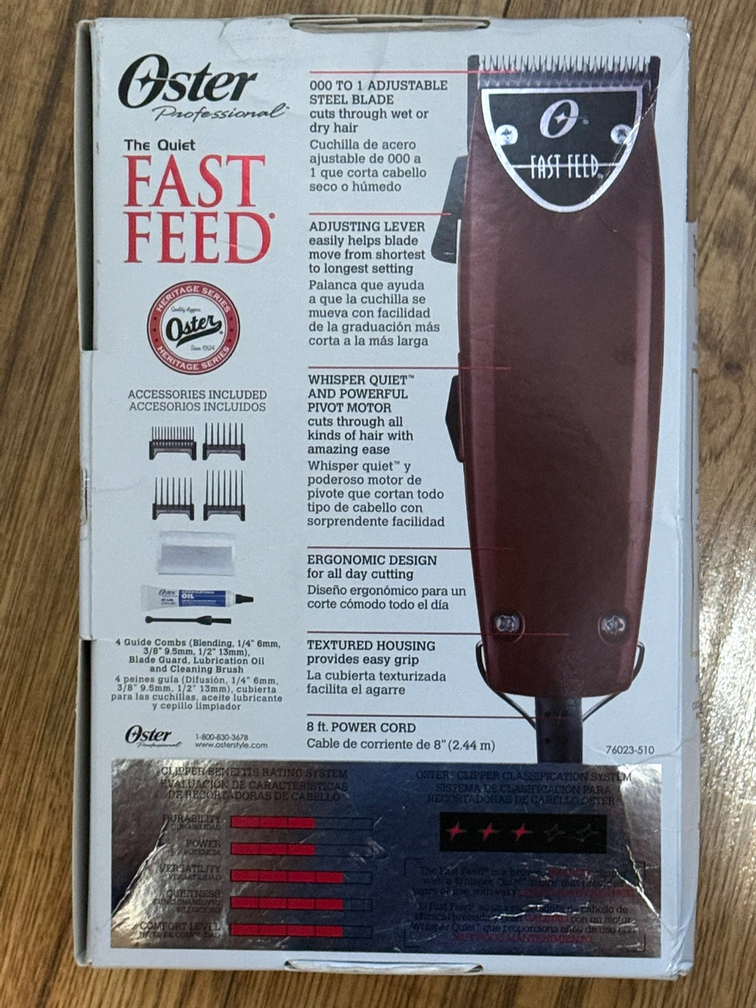 Oster Professional Fast Feed Hair Clippers
