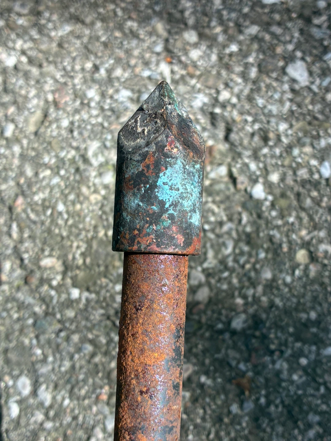 Old tool heavy-duty vintage electric soldering iron - photo 5
