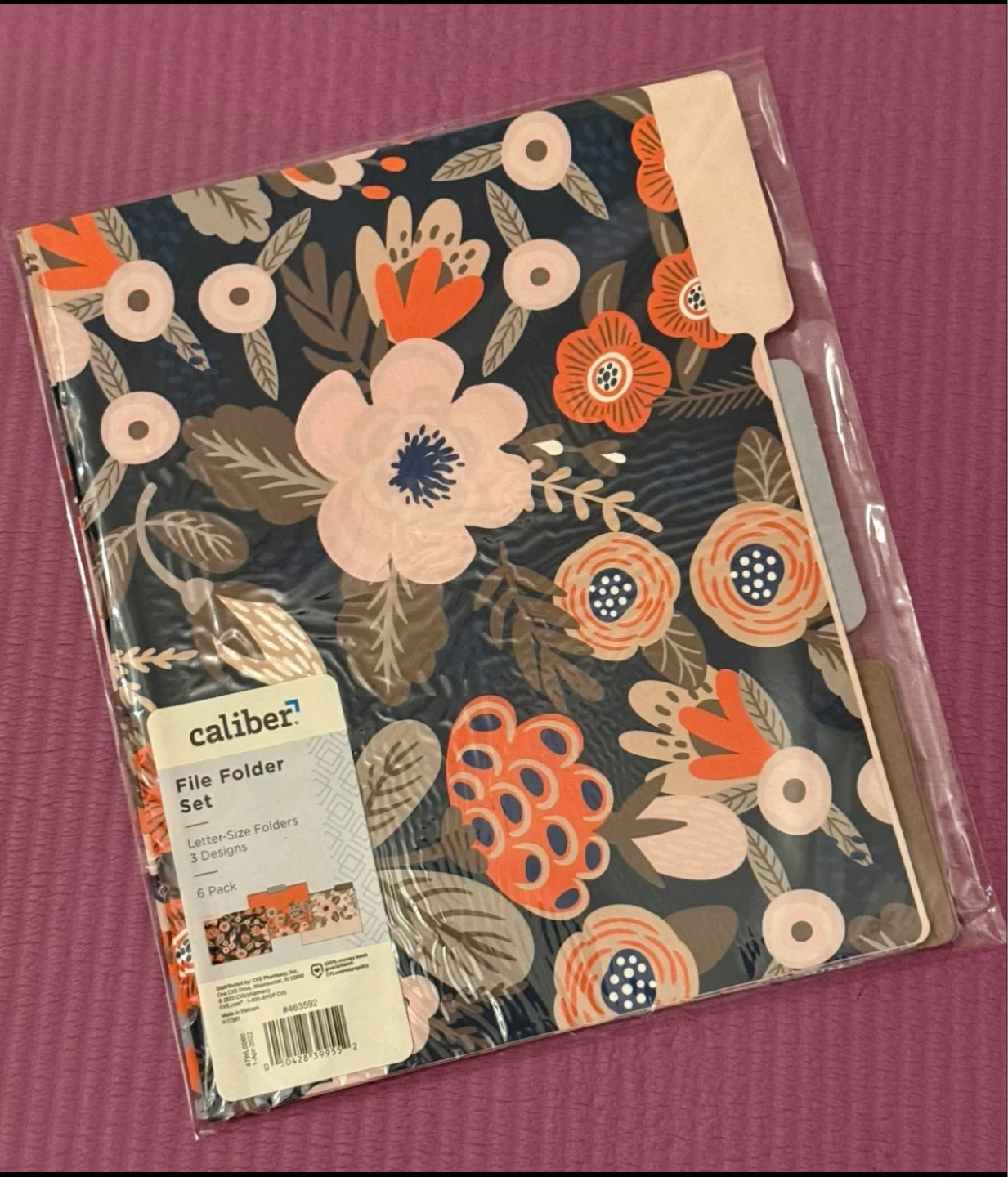 NEW✨Caliber File Folder Set - Letter Size, 6 Pack