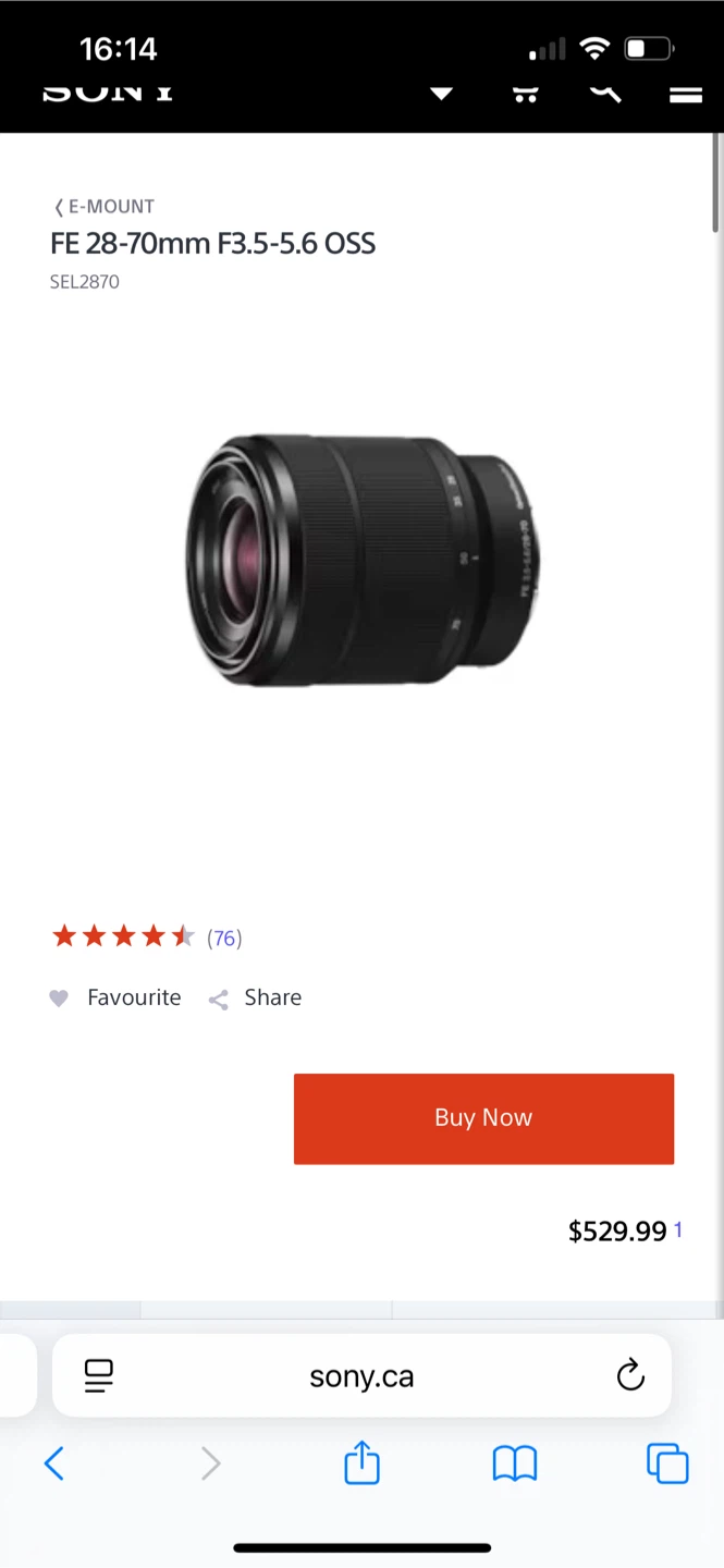 Sony FE 28-70mm f/3.5-5.6 OSS E-mount Lens - photo 3