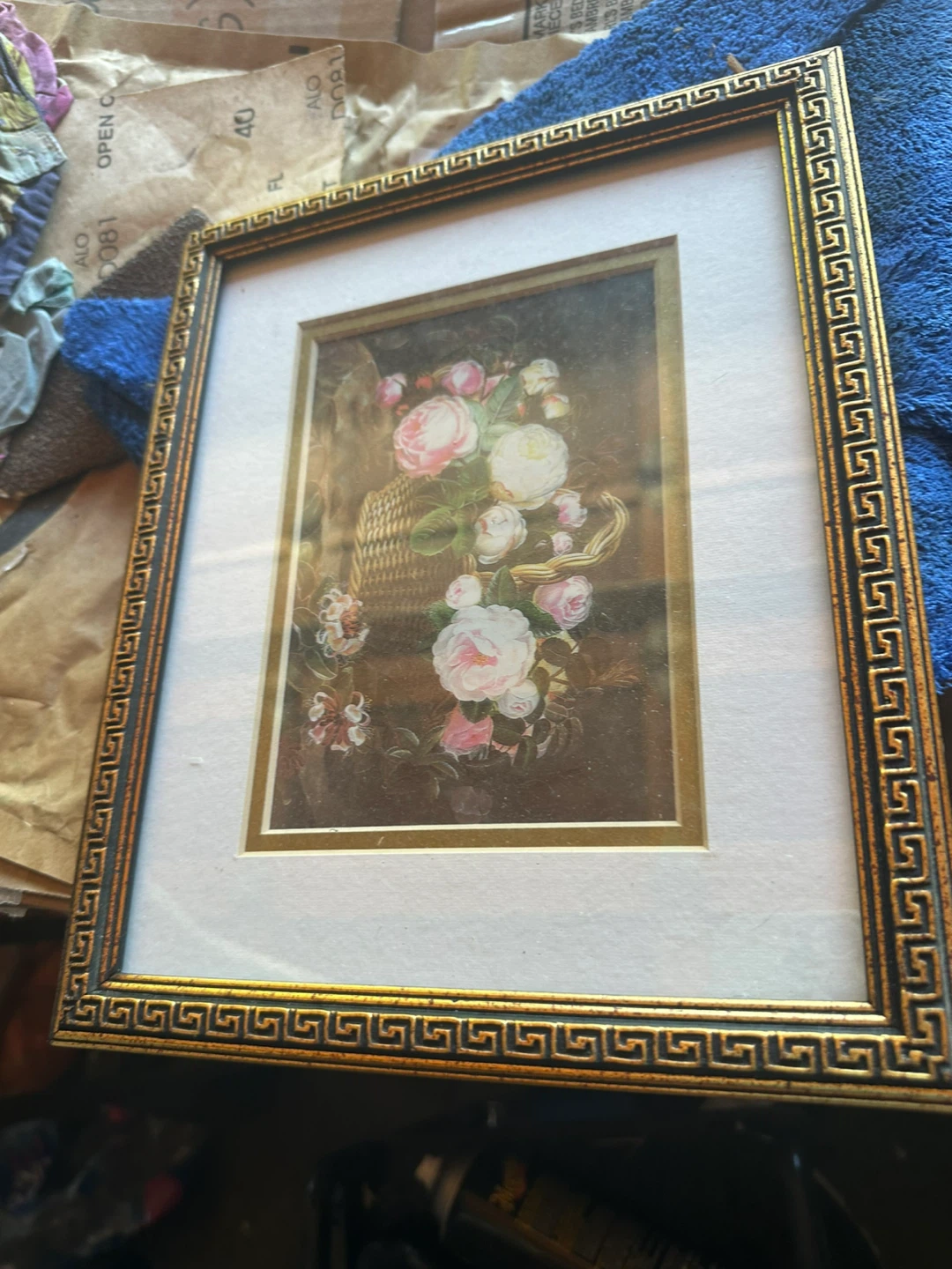 Framed Floral Print