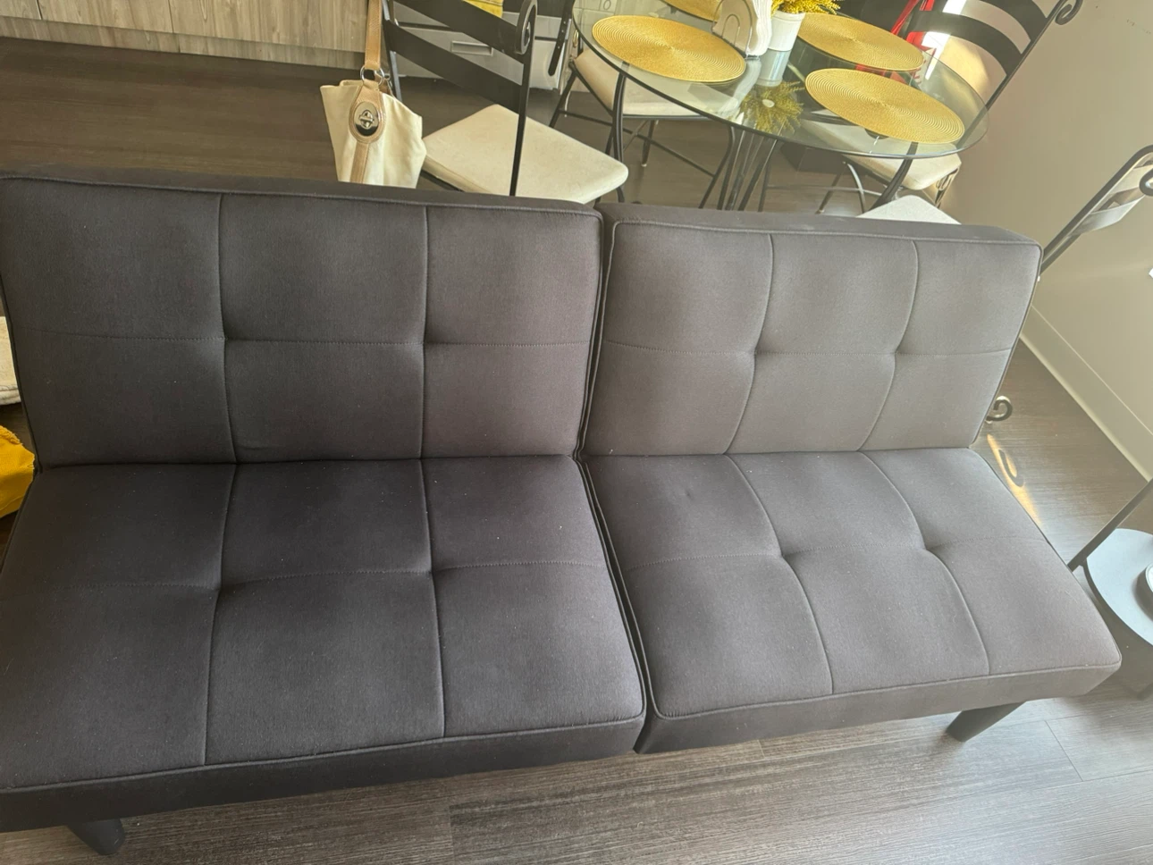 Black Futon Sofa