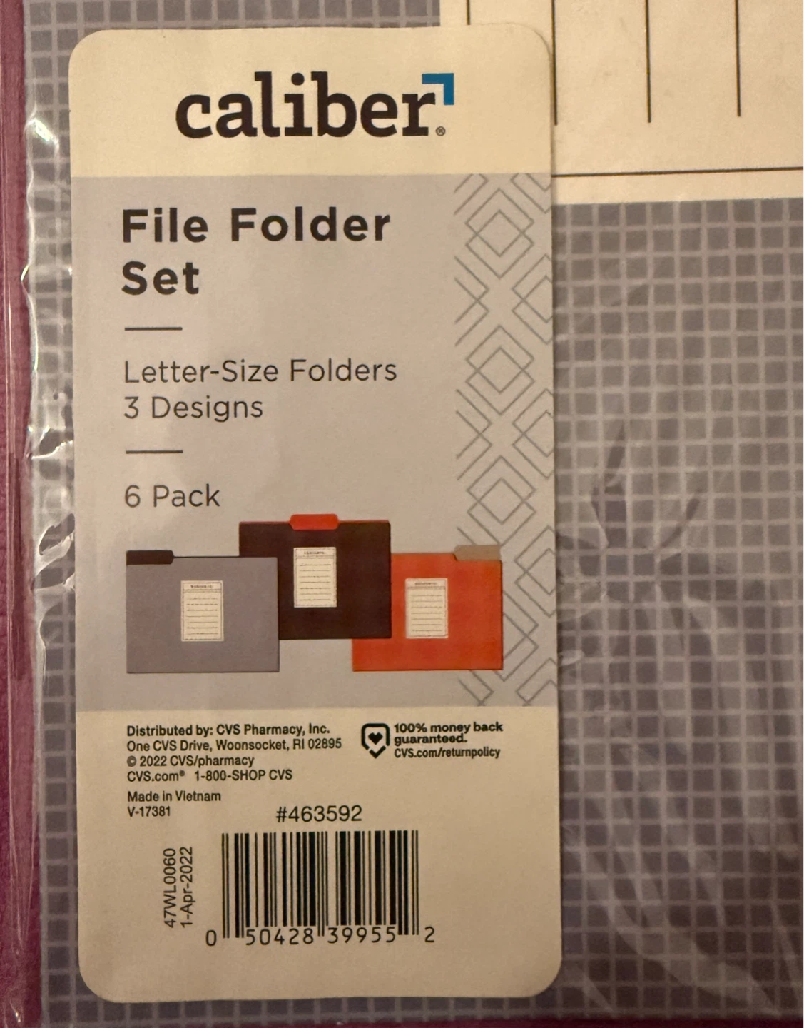 NEW✨Caliber File Folder Set - Letter Size, 6 Pack - photo 3