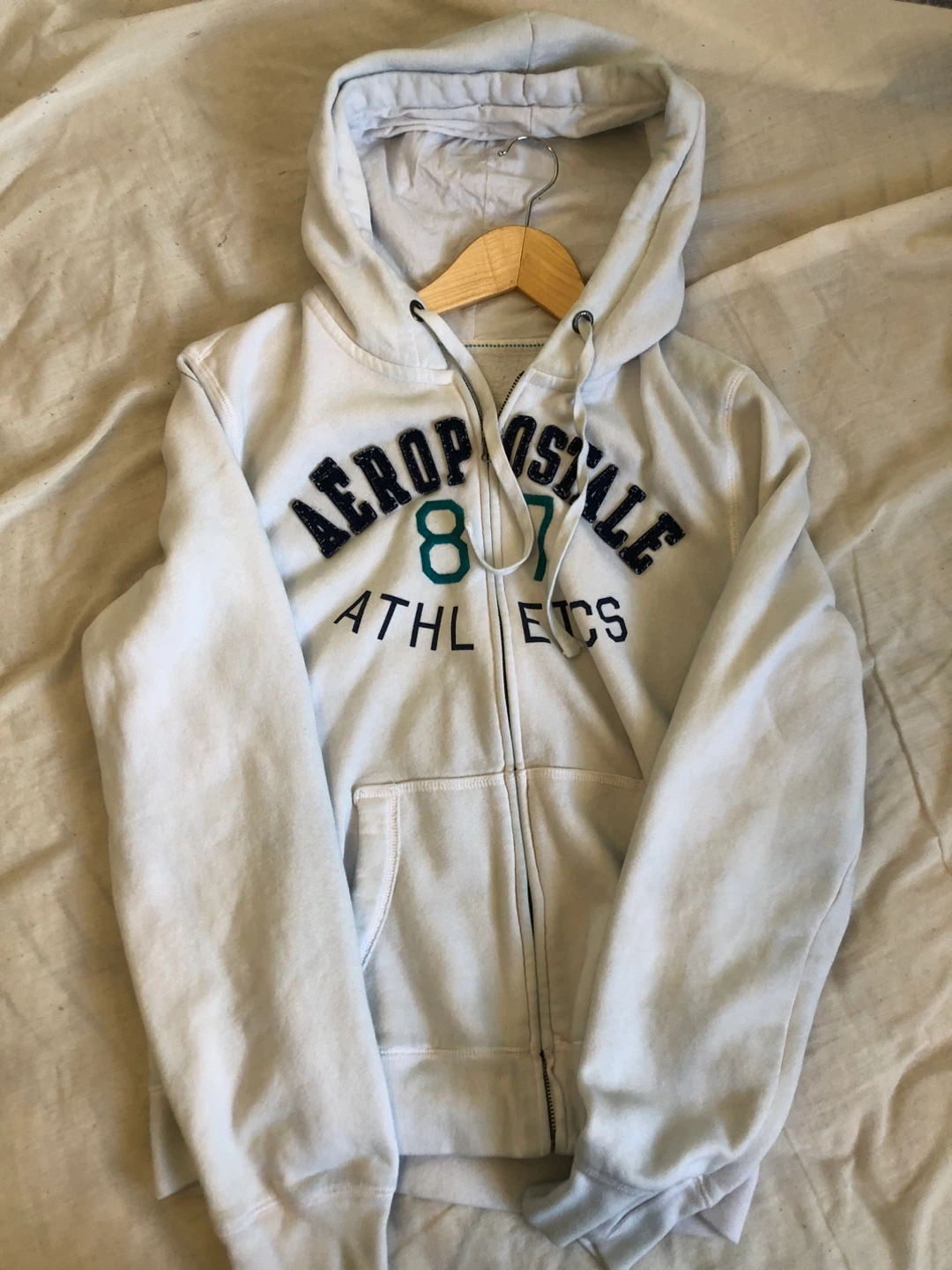 Aéropostale 87 Athletics Zip-Up Hoodie