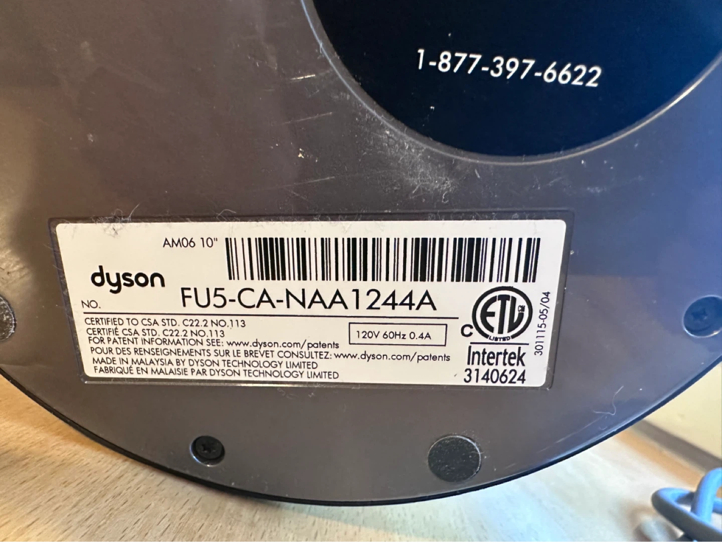 Dyson AM06 Cool Fan - photo 5