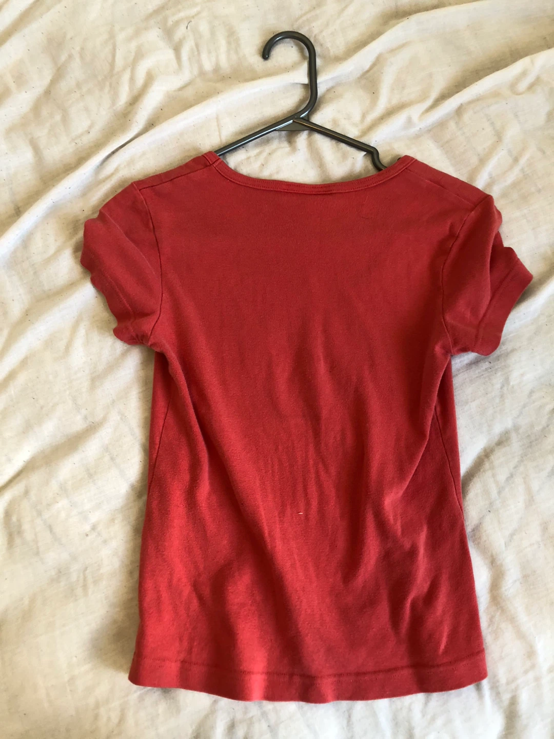 Rage Woman Casual Summer Style T-Shirt Red - photo 2