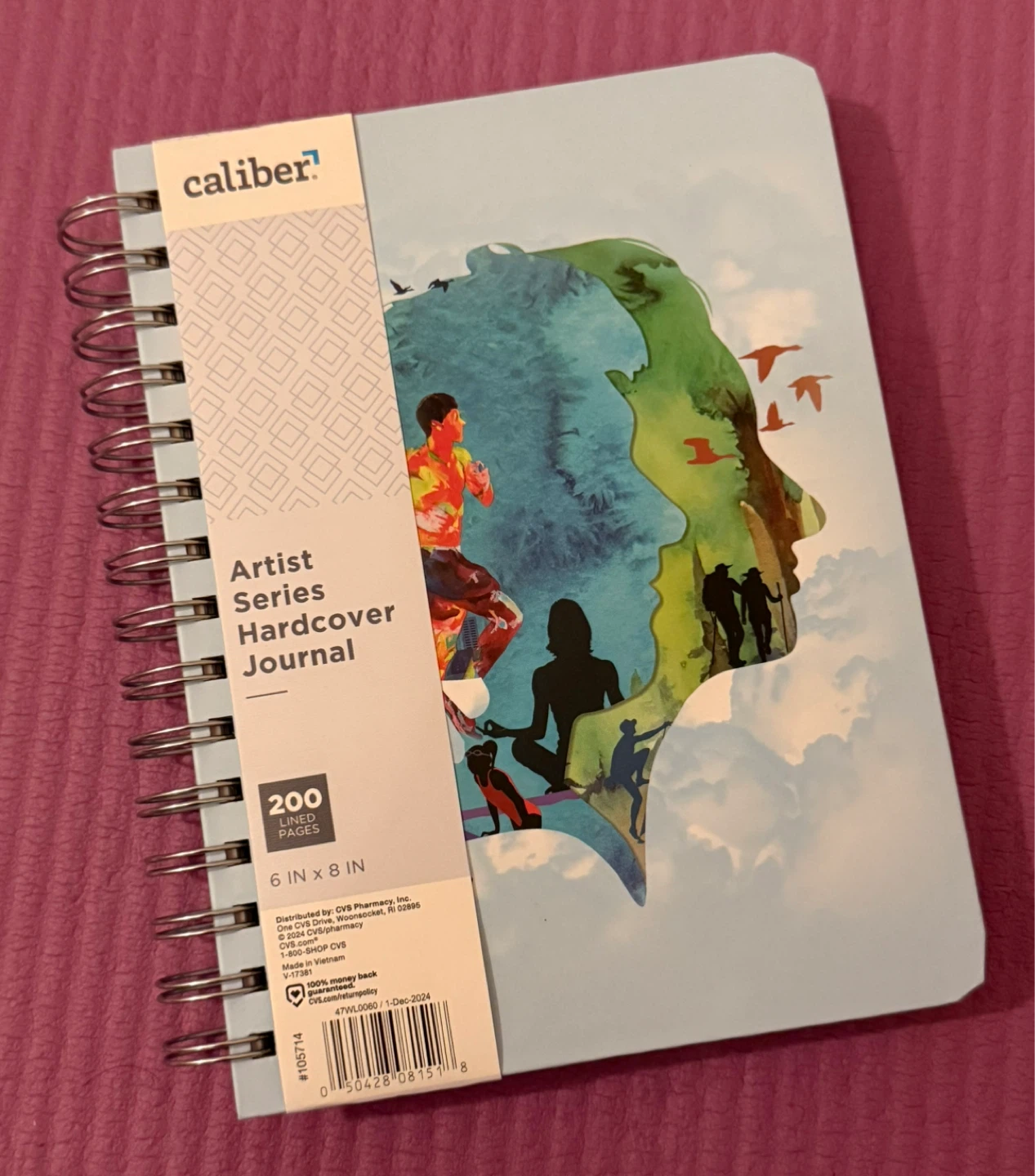 NEW✨ Perforated Notebook Caliber Artist Series Hardcover Journal