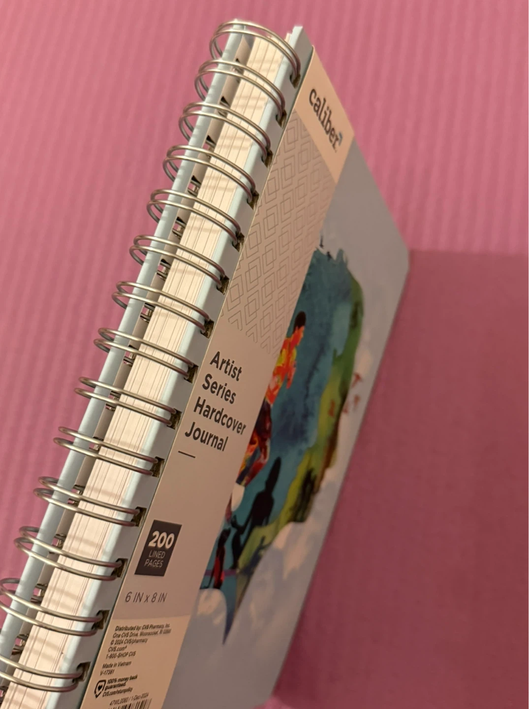 NEW✨ Perforated Notebook Caliber Artist Series Hardcover Journal - photo 4