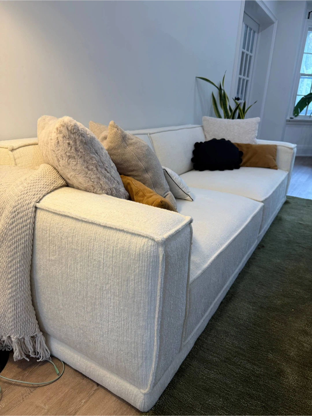 Brand New White Sofa - photo 2