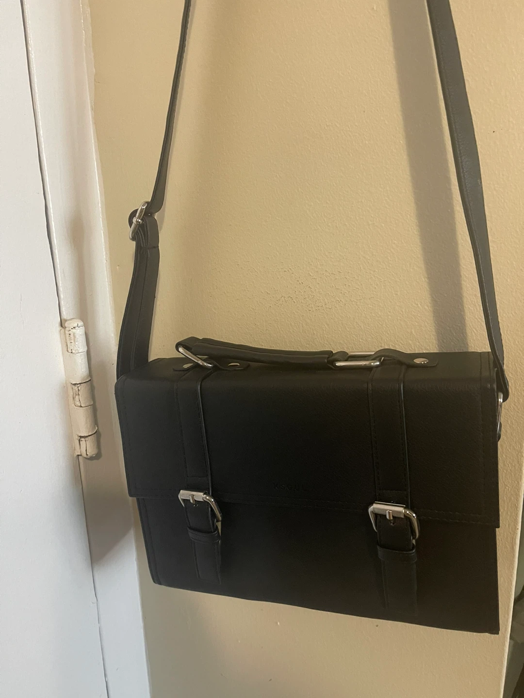 KSoul Black Satchel Bag