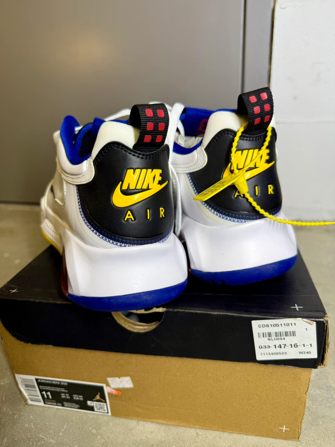 Nike Jordan Max 200 US 11 - photo 4