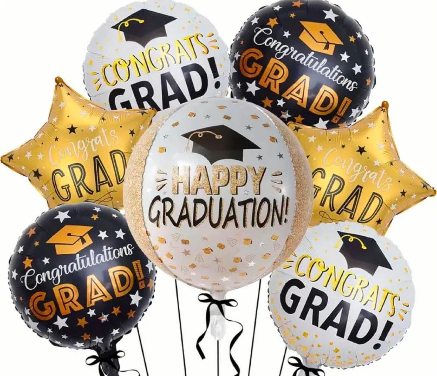 Graduation Balloon Garland Kit & Banner. All 3 together $38 - photo 2