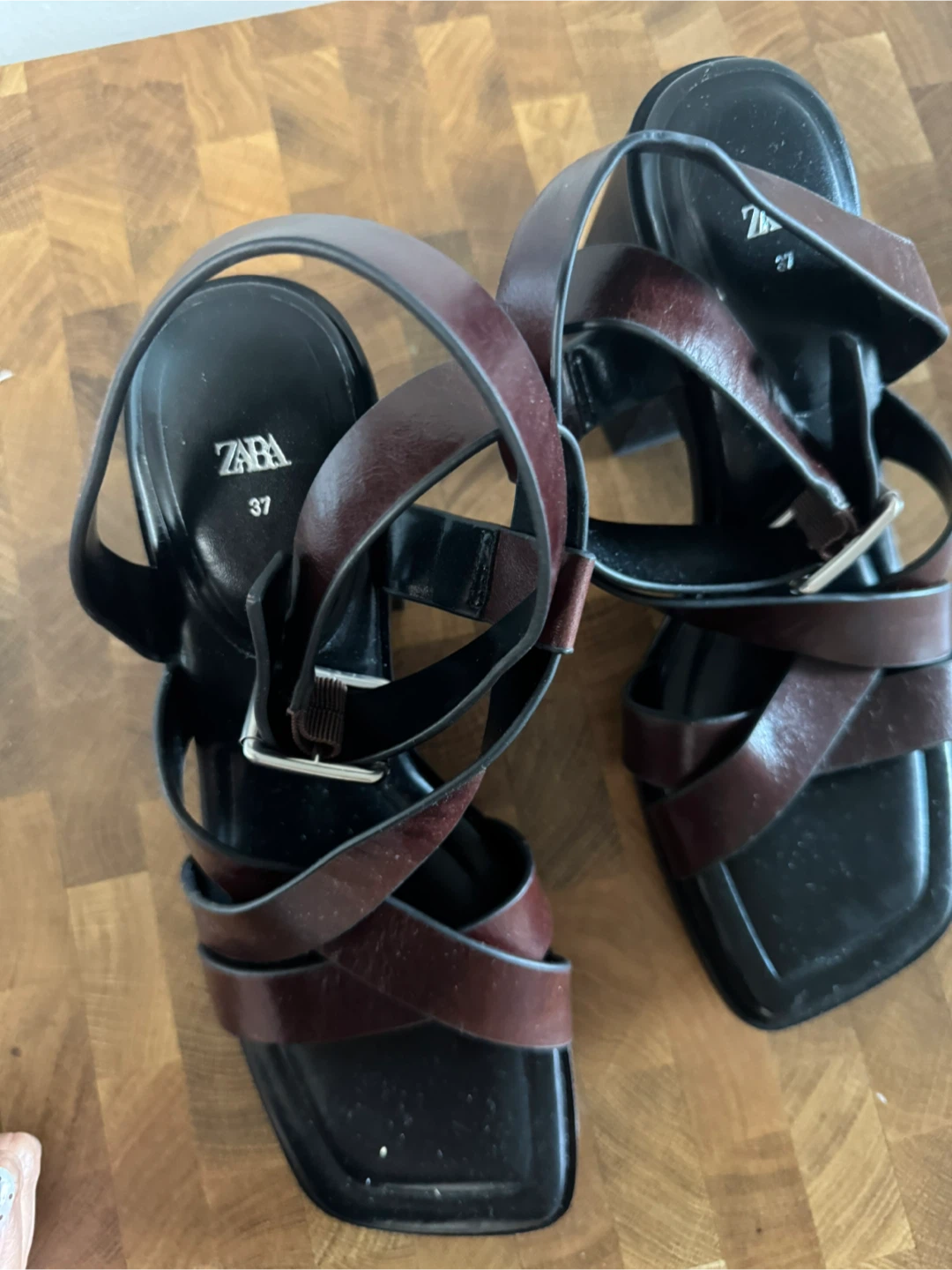 Zara Women's Heeled Sandals Size 37 - photo 2