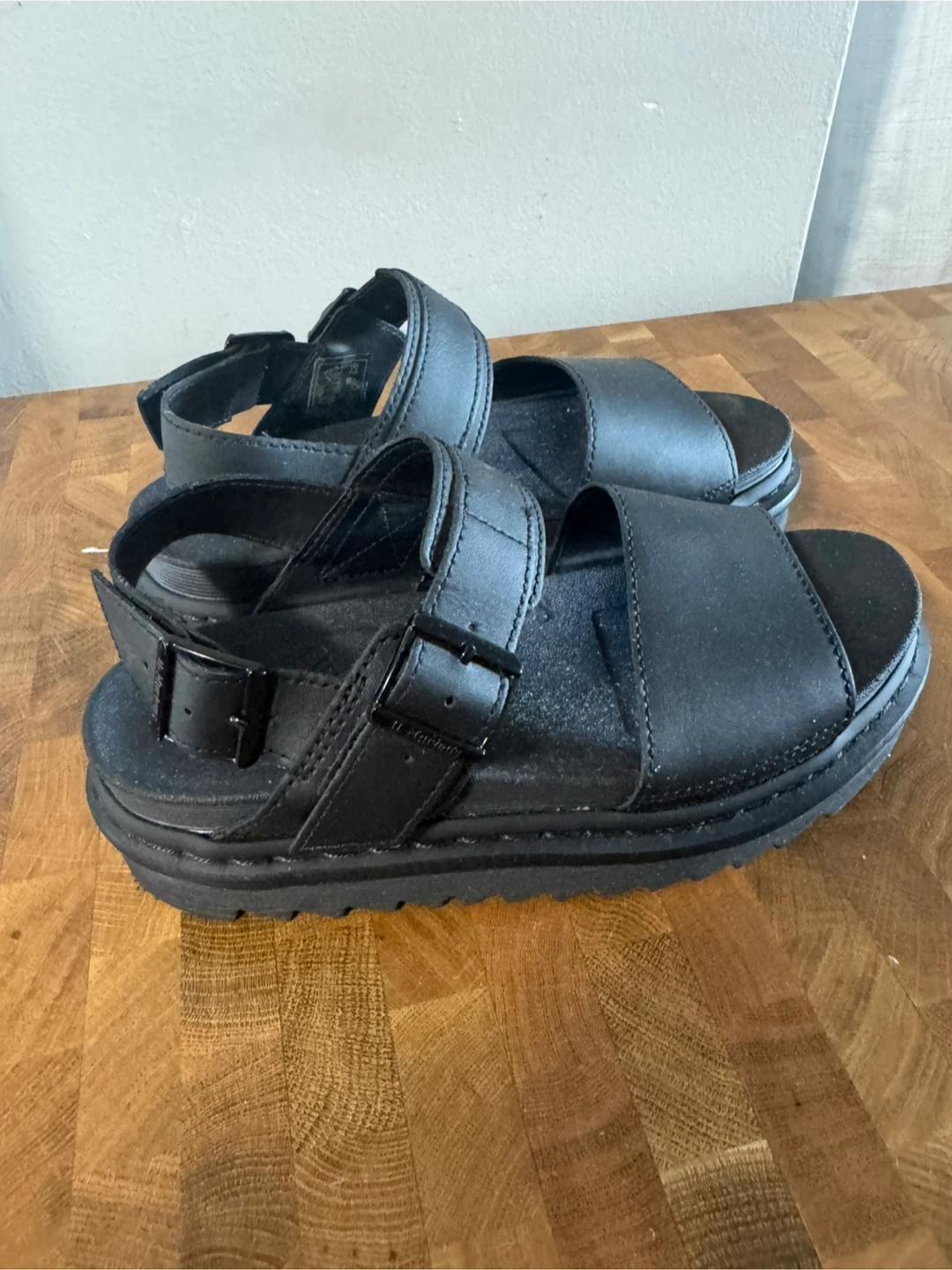 Dr. Martens Black Leather Sandals - photo 2