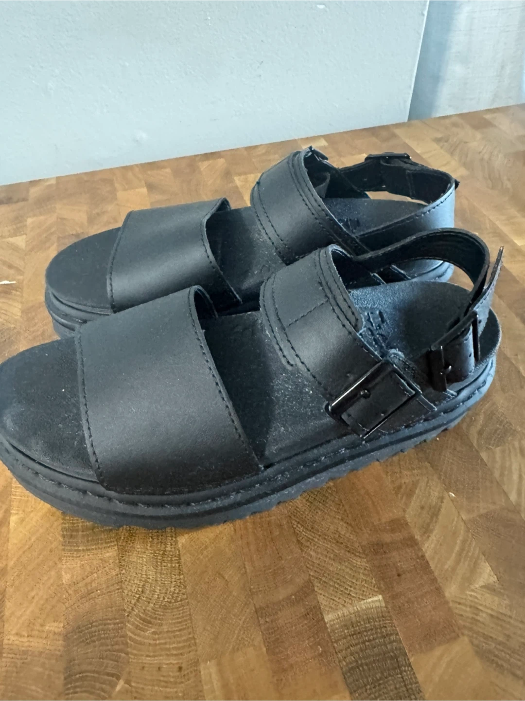 Dr. Martens Black Leather Sandals - photo 4