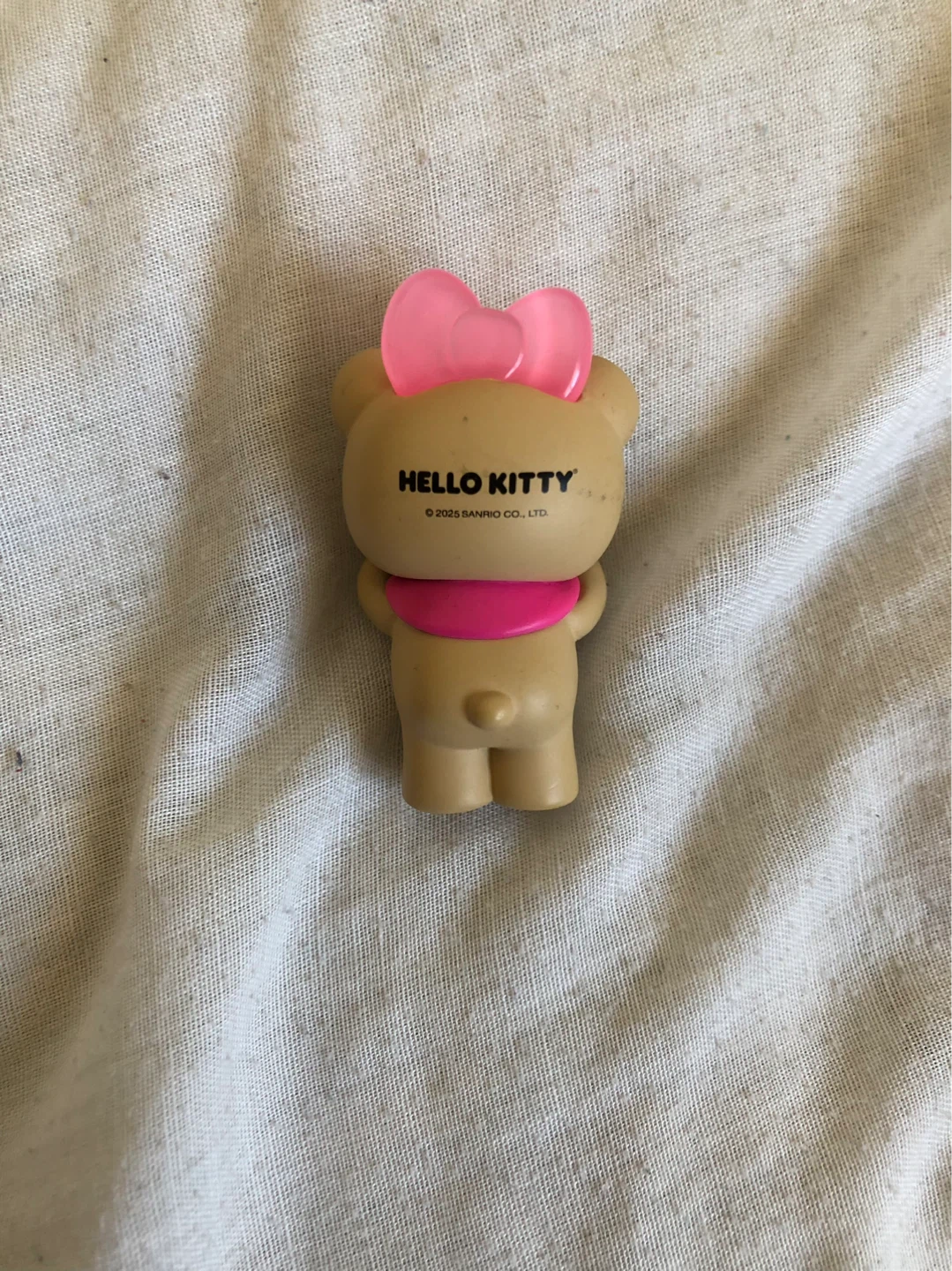 Hello Kitty Bear Figurine with Pink Bow - photo 2