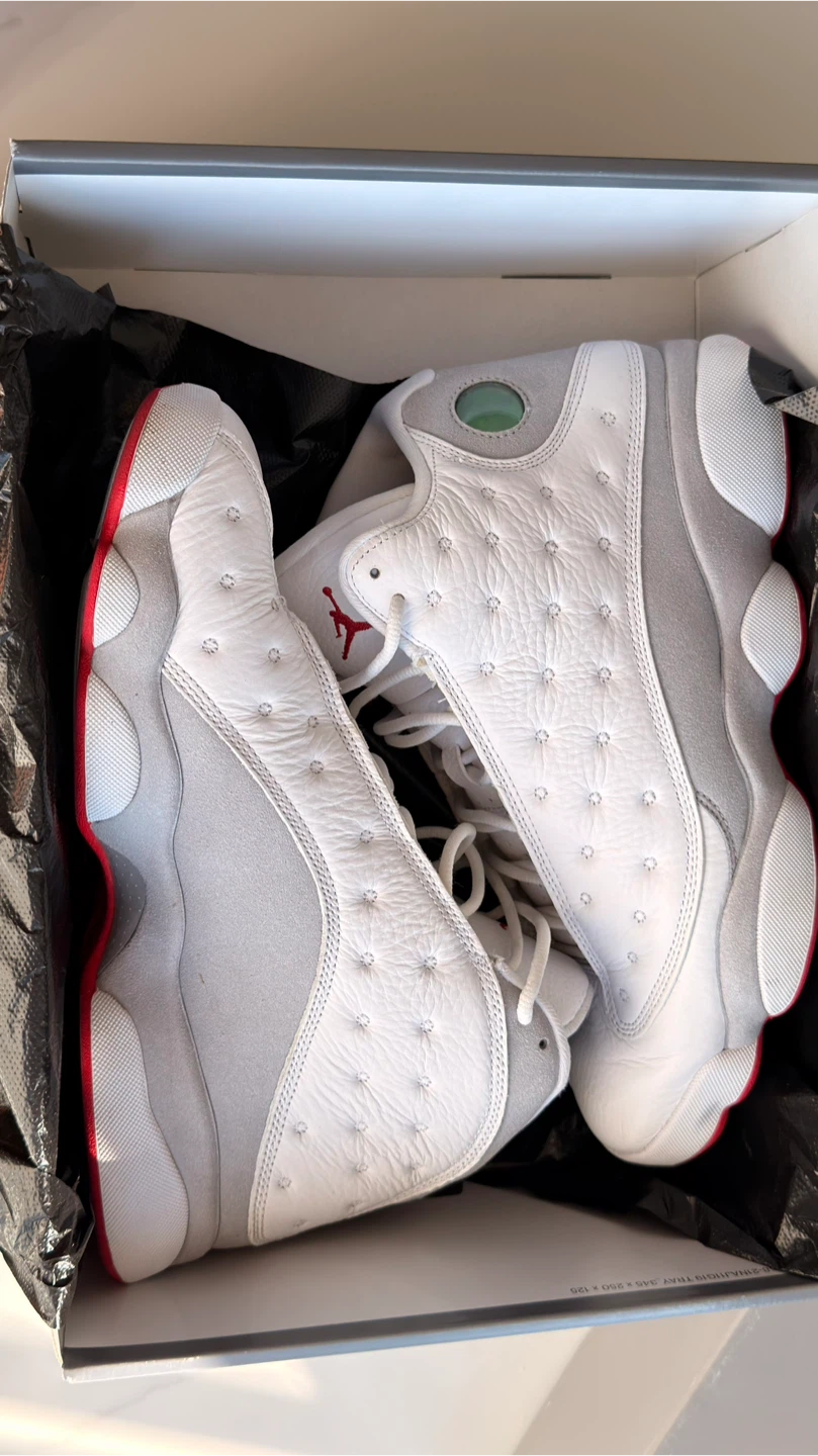 Air Jordan 13 Retro Wolf Grey Size 10 – 8/10 Condition - photo 2