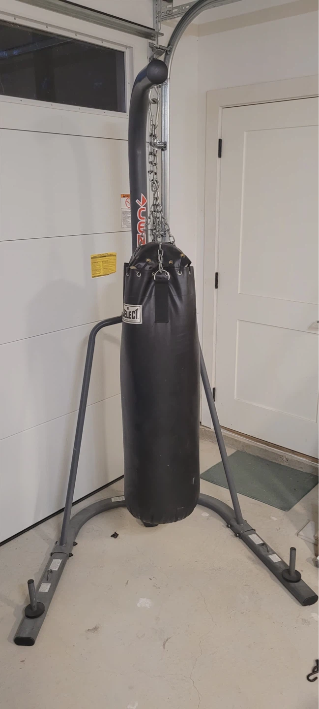 Century Heavy Bag Stand with Punching Bag