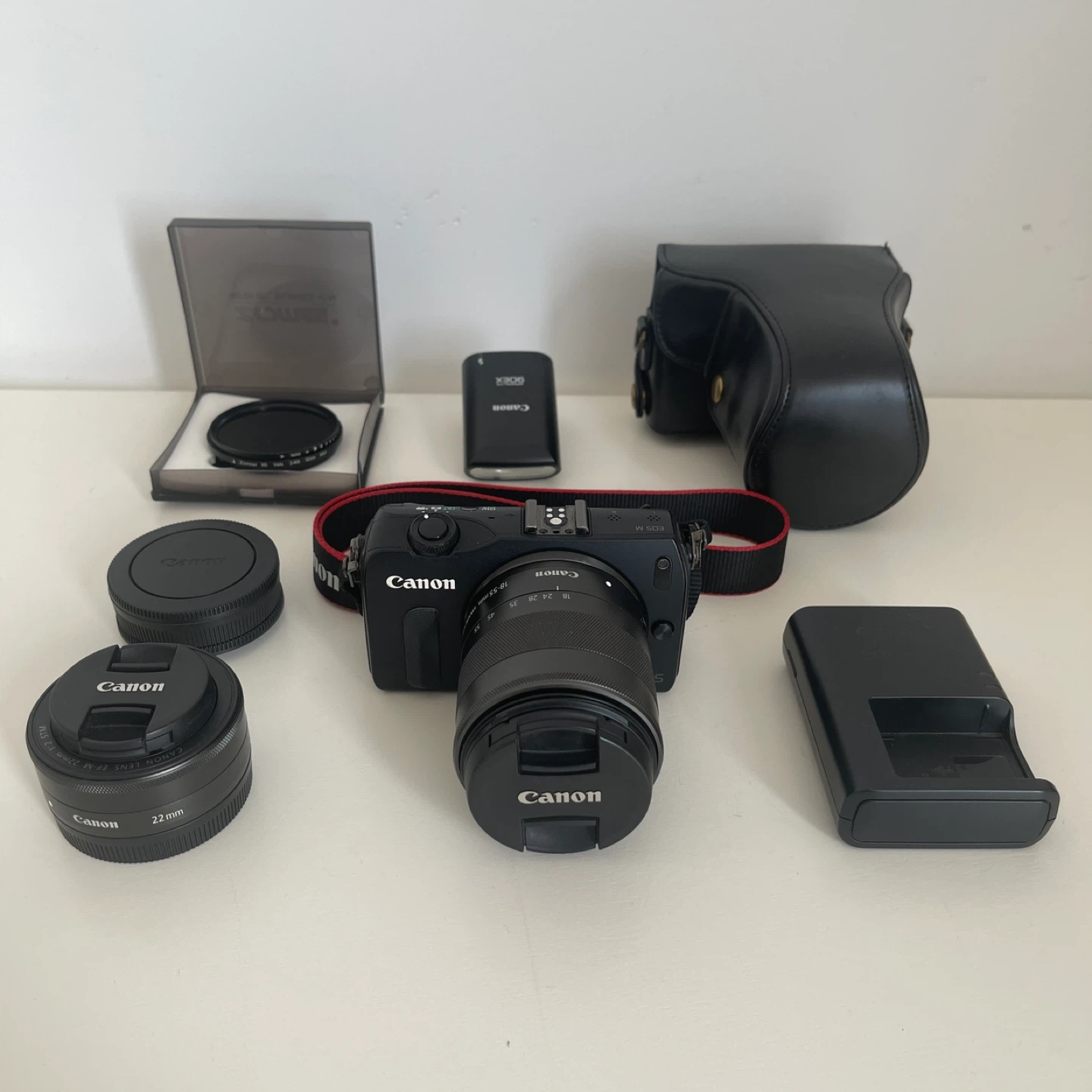 Canon EOS M Mirrorless Camera Kit + 2 Lenses