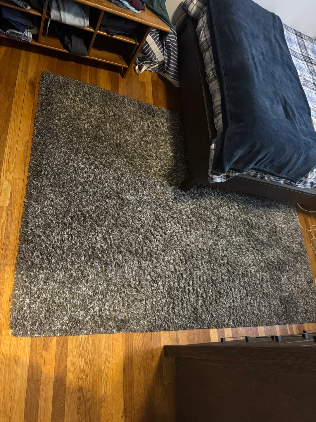 Gray Shag Rug