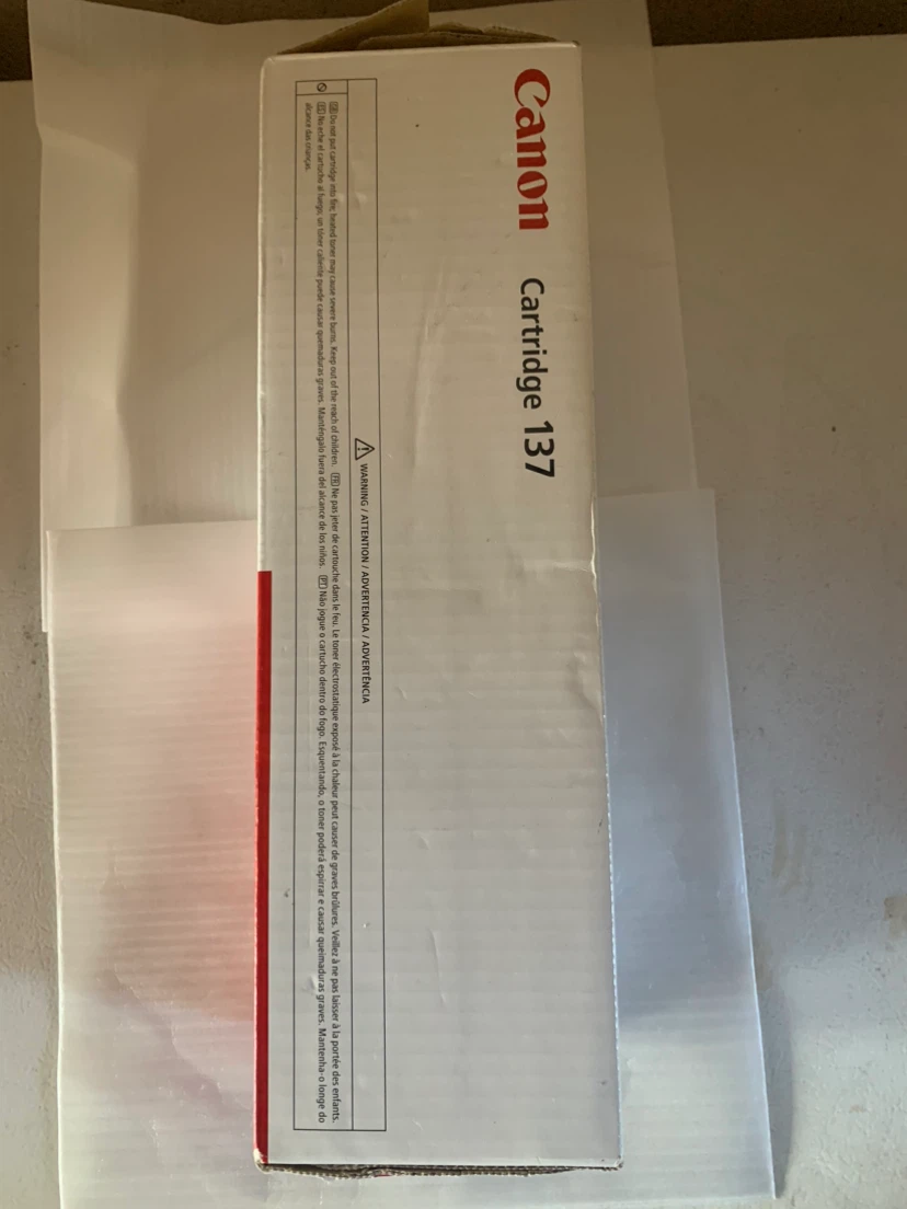 Canon Genuine Toner Cartridge 137 Black - photo 2