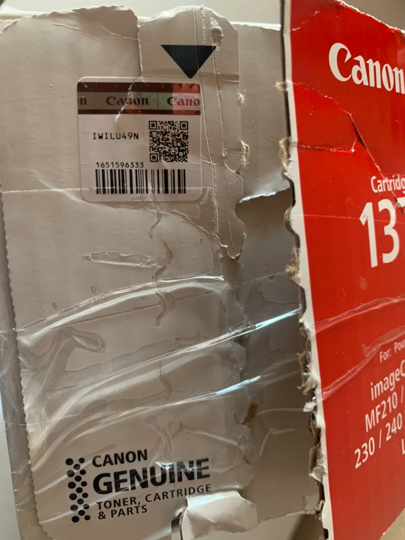 Canon Genuine Toner Cartridge 137 Black - photo 3