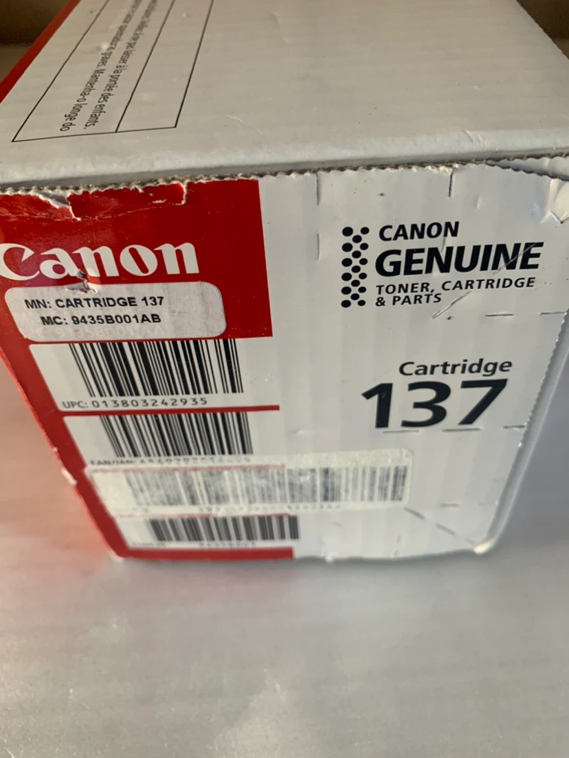 Canon Genuine Toner Cartridge 137 Black - photo 5
