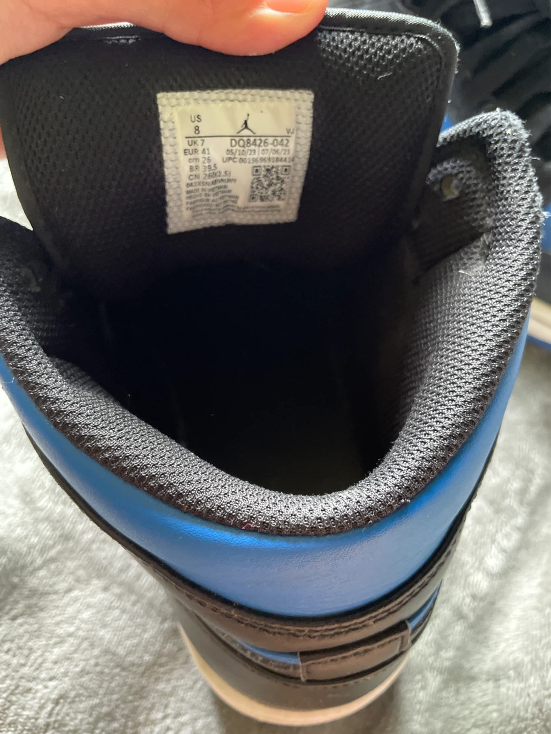 Air Jordan 1 Mid SE 'Blue' - photo 2
