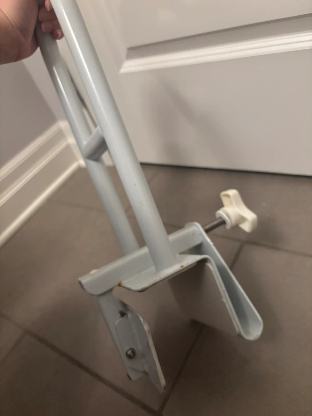 White Bathtub Grab Bar - photo 4