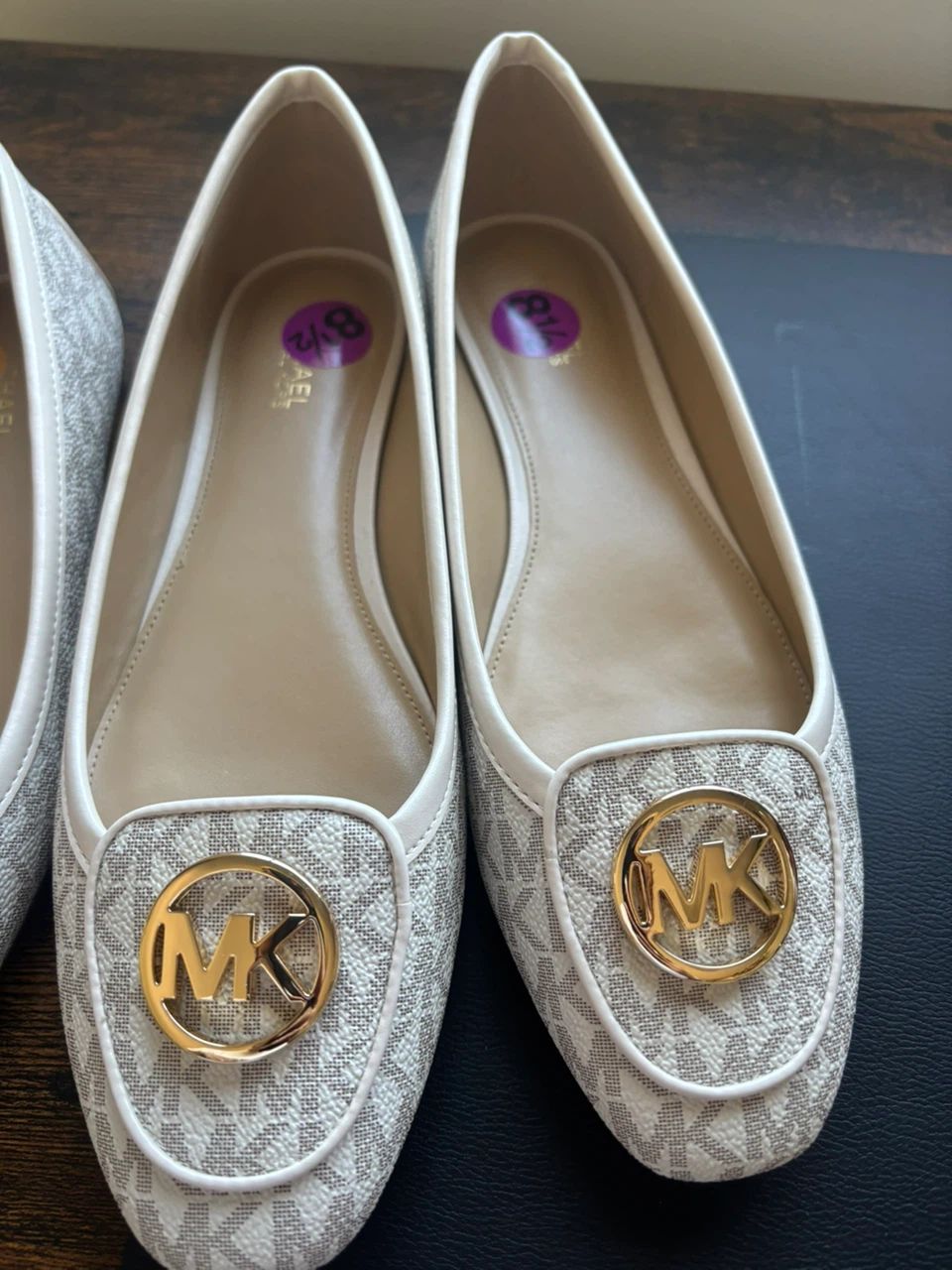 Michael Kors MK Logo Ballet Flats - Size 8.5 - photo 2