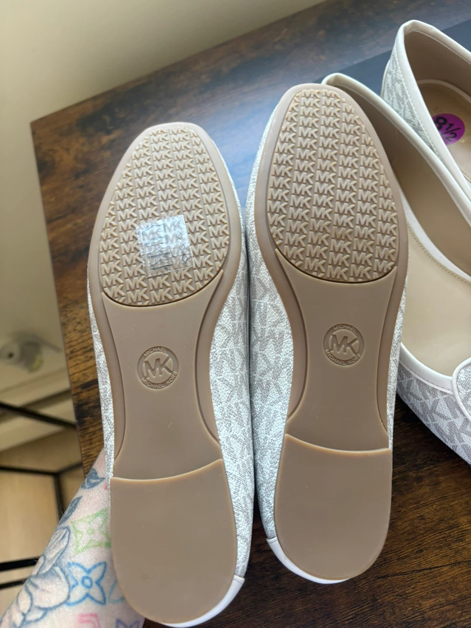 Michael Kors MK Logo Ballet Flats - Size 8.5 - photo 4