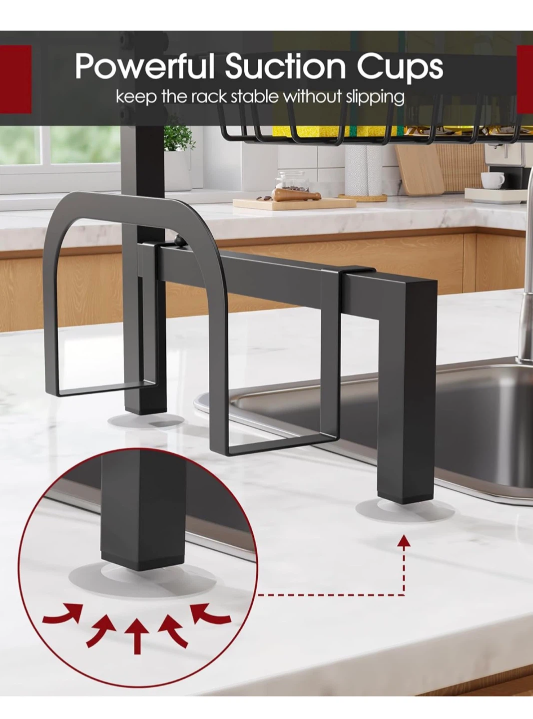 Sakugi Dish Drying Rack Over Sink DSX - photo 5