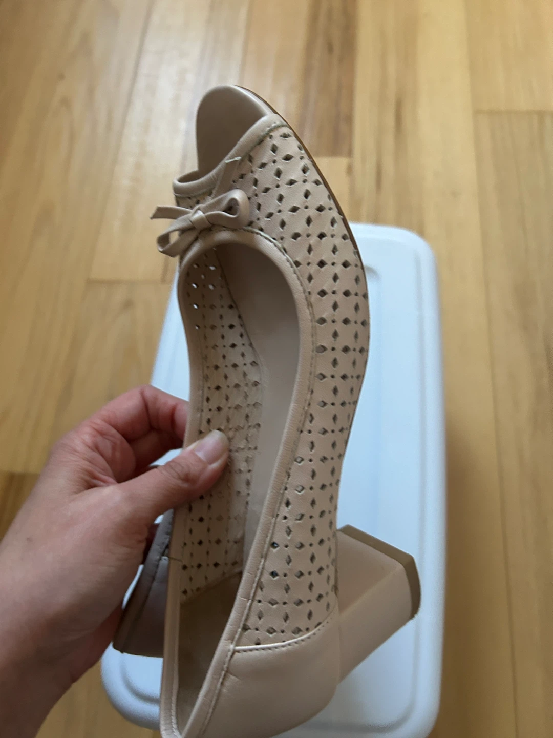 Monica Ricci Women's Peep Toe Heels Size 36 - photo 2