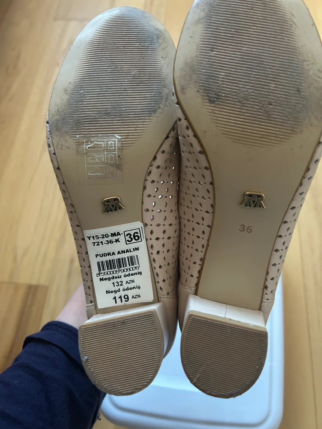 Monica Ricci Women's Peep Toe Heels Size 36 - photo 3