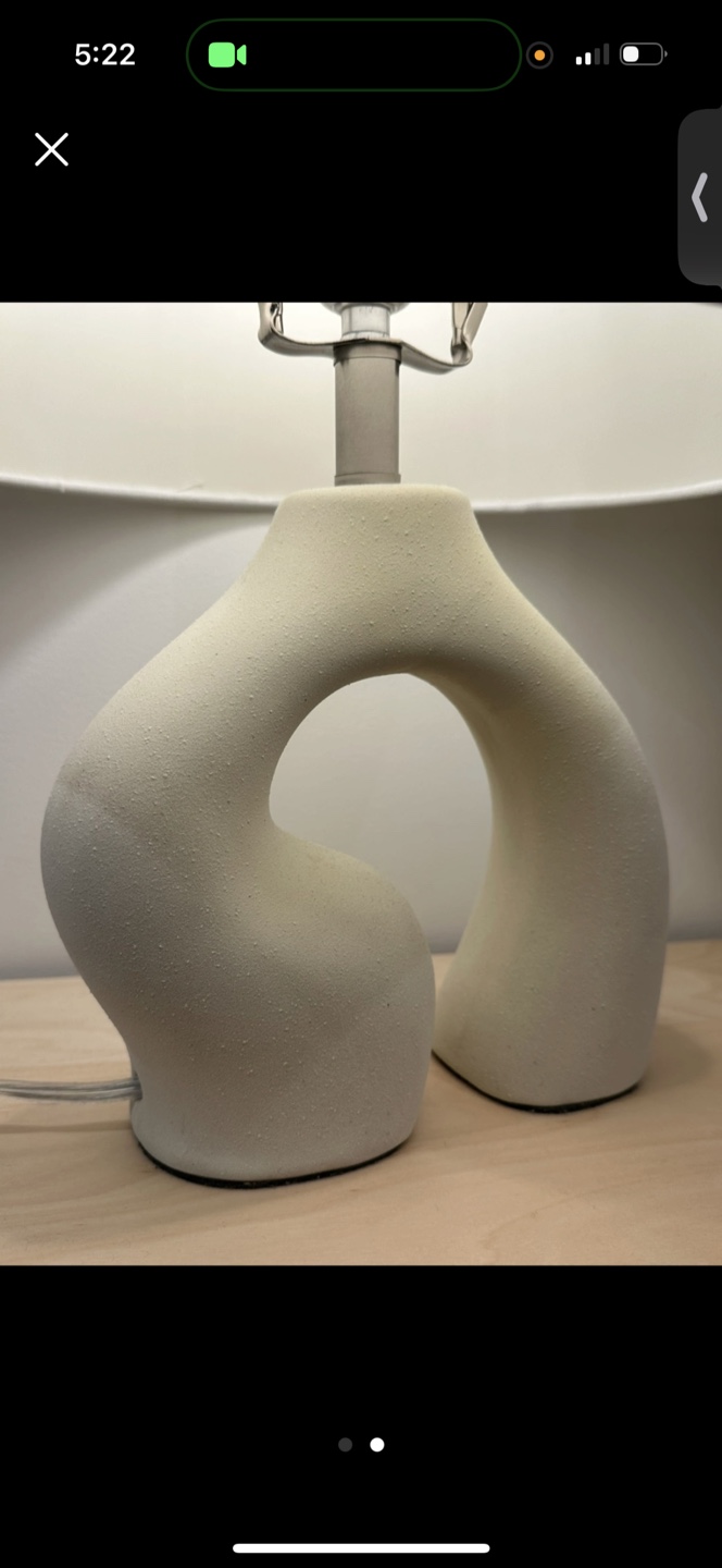 2x Curved Table Lamp - photo 2
