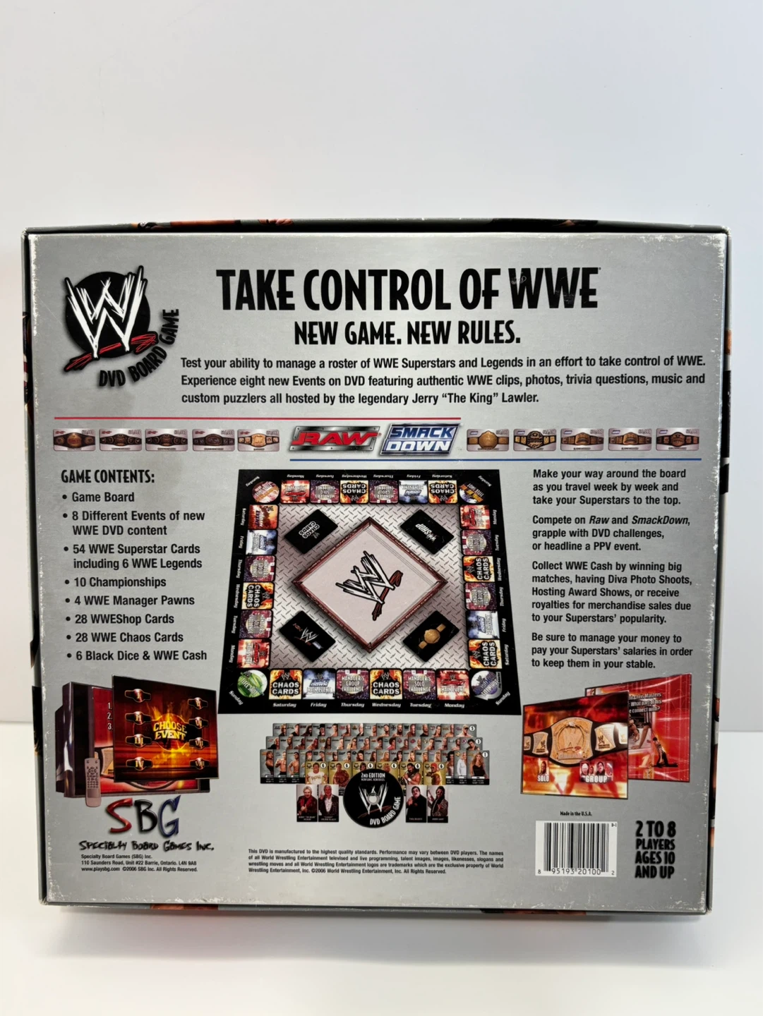 WWE DVD Board Game 2nd Edition - photo 2