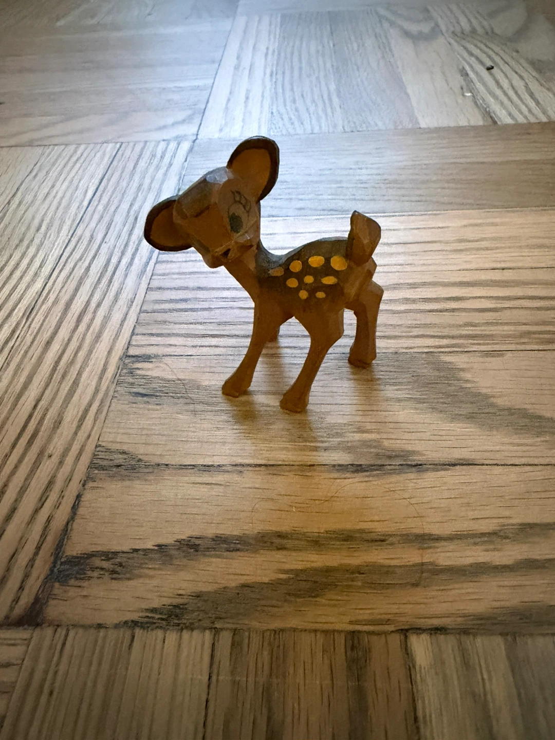 Set of 7 Hand Carved Wooden African Animals - photo 3