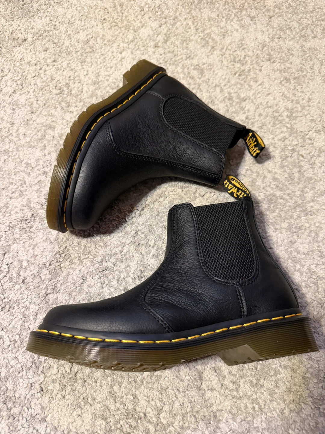 Dr. Martens Black Leather Chelsea Boots
