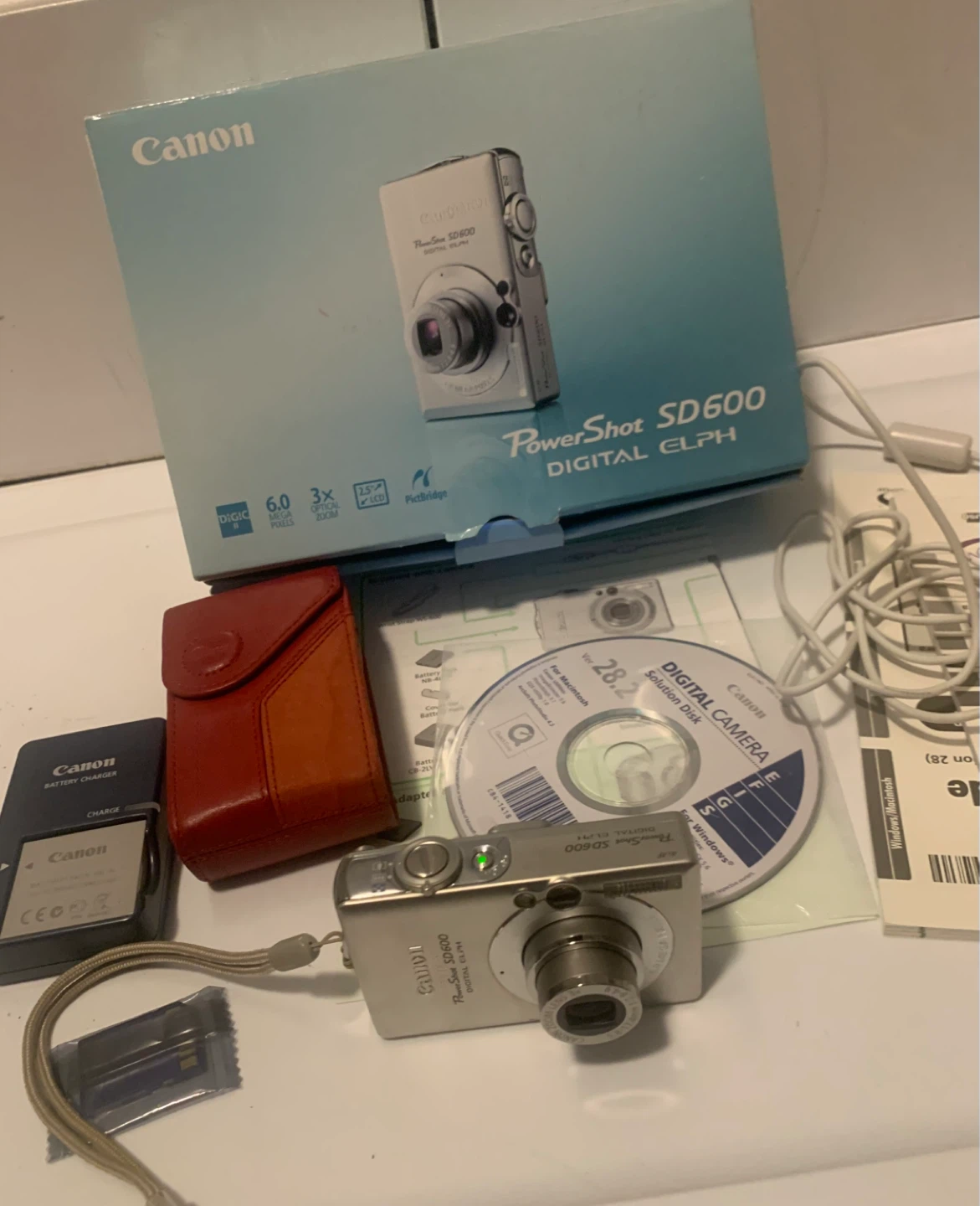 Canon PowerShot SD600 Digital ELPH Camera - photo 5