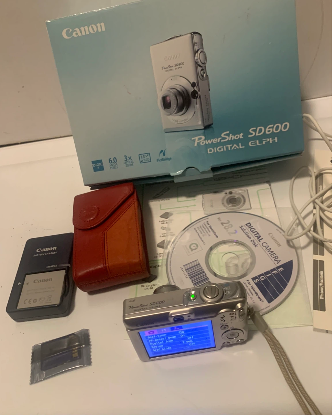 Canon PowerShot SD600 Digital ELPH Camera - photo 3