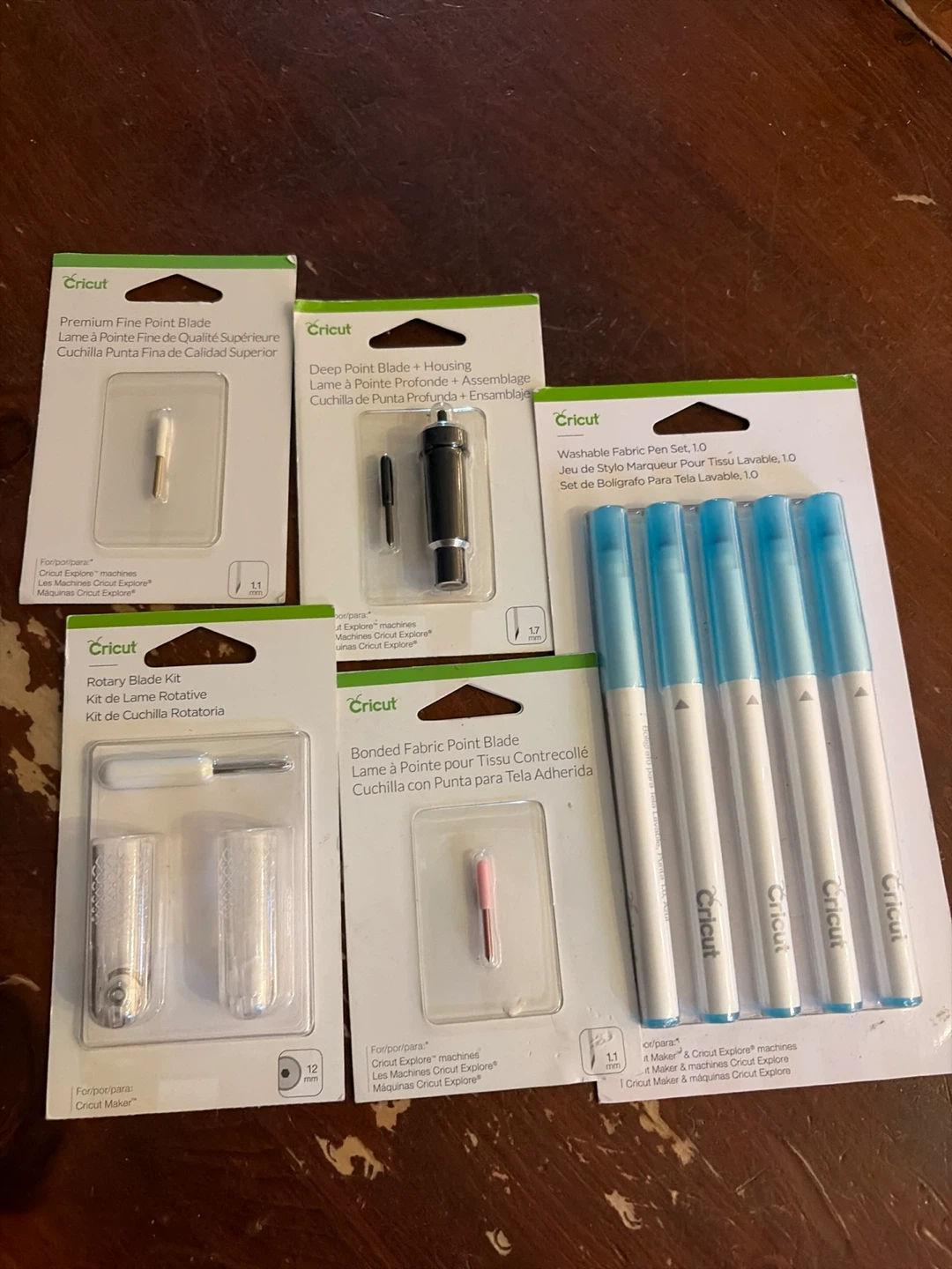 Cricut accessories that I’ve never opened